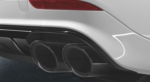 Porsche Sports Tailpipes - Black - 97004420025 - Panamera 97004420025