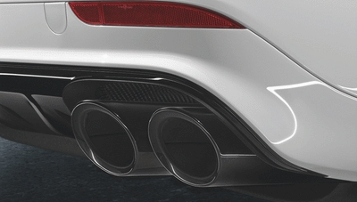 Porsche Sports Tailpipes - Black - 97004420026 - Panamera 97004420026