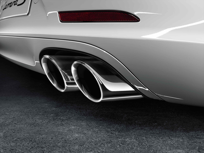 Porsche Sports Tailpipes - Black - 99104420011 - 991 12-18 99104420011