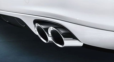 Porsche Sports Tailpipes - Silver - 97004420000 - Panamera 97004420000