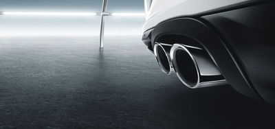 Porsche Sports Tailpipes - Silver - 98104420010 - 981 12-16 98104420010