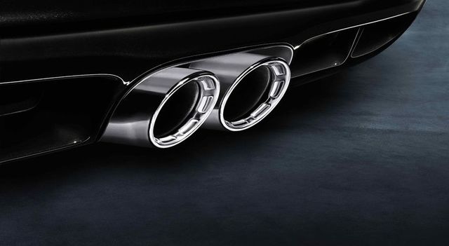 Porsche Sports Tailpipes - Silver - 98711198130 - 987 04-12 98711198130