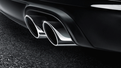 Porsche Sports Tailpipes Silver - 99104420022 - 991 II 17-19 99104420022