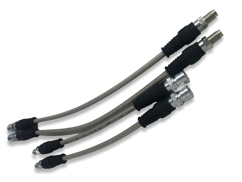 Porsche Stainless Steel Brake Lines Set of 4 - 356/356A 50-59 695-355-701-SS