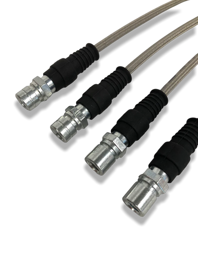 Porsche Stainless-Steel Brake Lines Set of 4 - 911 84-89 911-355-701-SS