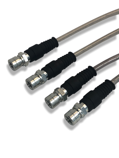 Porsche Stainless Steel Brake Lines Set of 4 - 914 73-76 914-355-701-SS