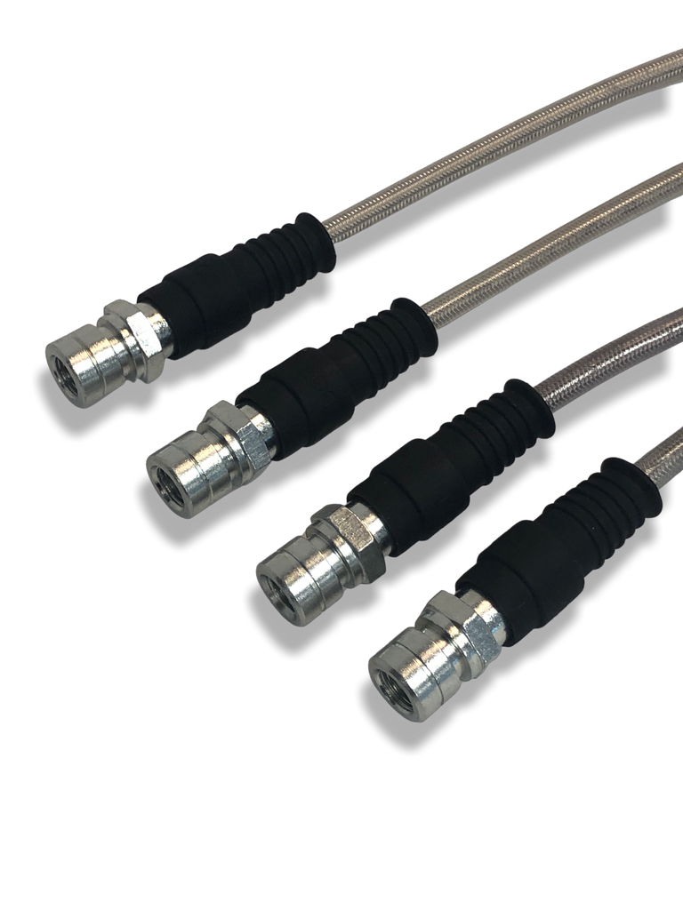 Porsche Stainless Steel Brake Lines Set of 4 - 914 73-76 914-355-701-SS