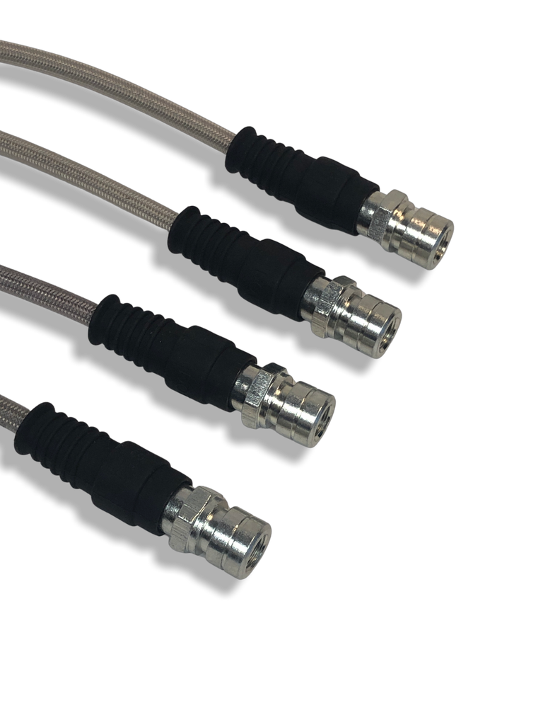 Porsche Stainless Steel Brake Lines Set of 4 - 914 73-76 914-355-701-SS