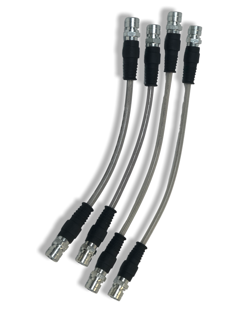 Porsche Stainless Steel Brake Lines Set of 4 - 914 73-76 914-355-701-SS