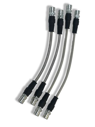 Porsche Stainless Steel Brake Lines Set of 4 - 914 73-76 914-355-701-SS