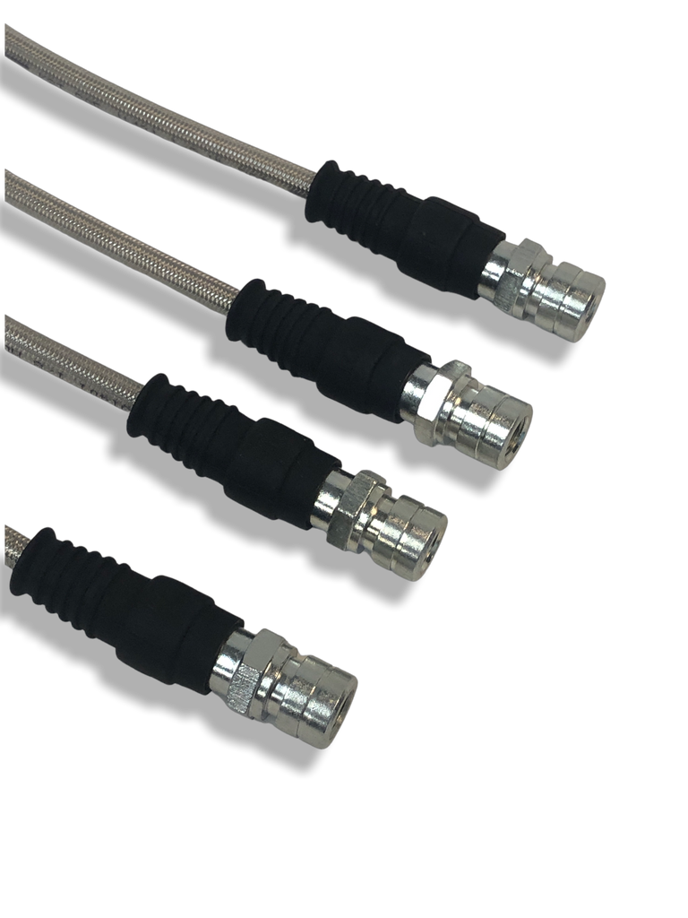 Porsche Stainless Steel Brake Lines Set of 4 - 914 914-6 | 1970-1972 914-355-700-SS