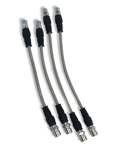 Porsche Stainless Steel Brake Lines Set of 4 - 914 914-6 | 1970-1972 914-355-700-SS