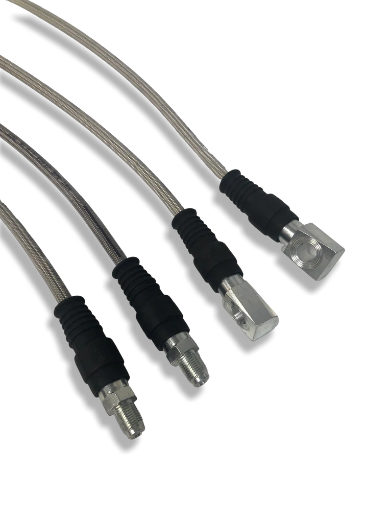 Porsche Stainless Steel Brake Lines Set of 4 - 928 83-95 928-355-701-SS