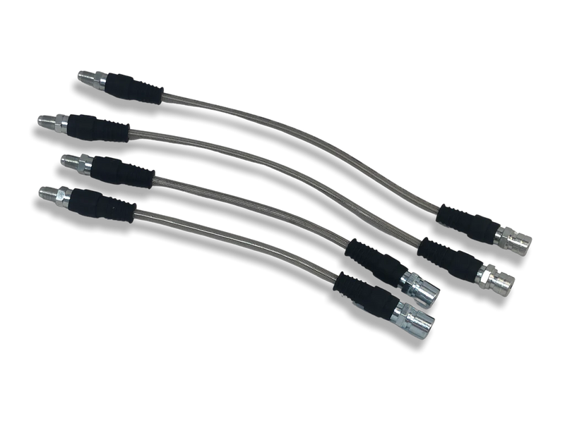 Porsche Stainless Steel Brake Lines Set of 4 - 928 78-86 928-355-700-SS