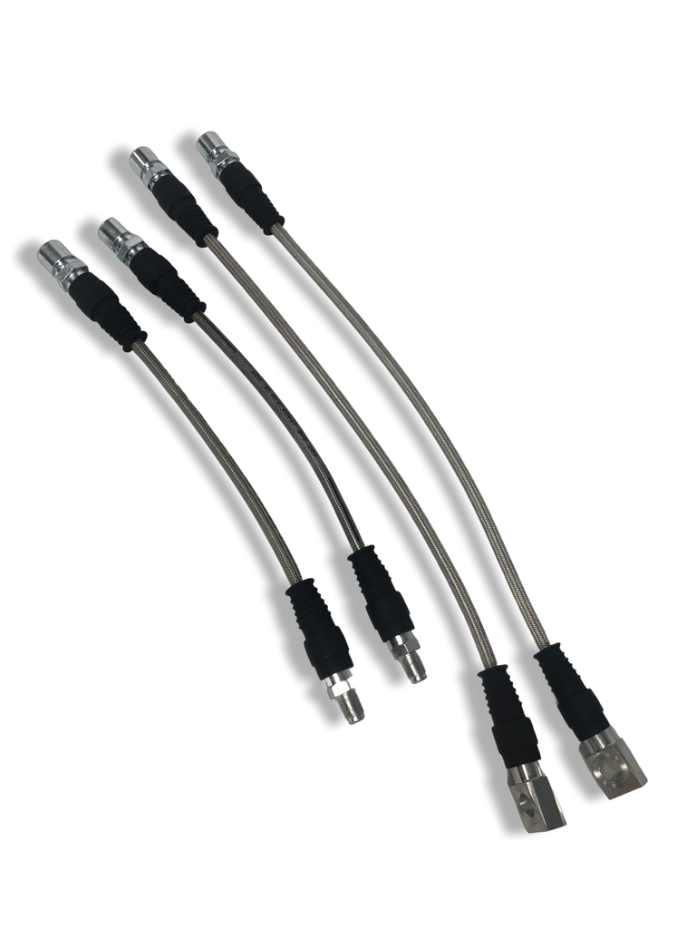 Porsche Stainless Steel Brake Lines Set of 4 - 928 83-95 928-355-701-SS