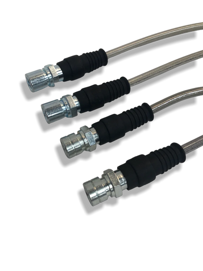 Porsche Stainless Steel Brake Lines Set of 4 - 968 92-95 951-355-700-SS