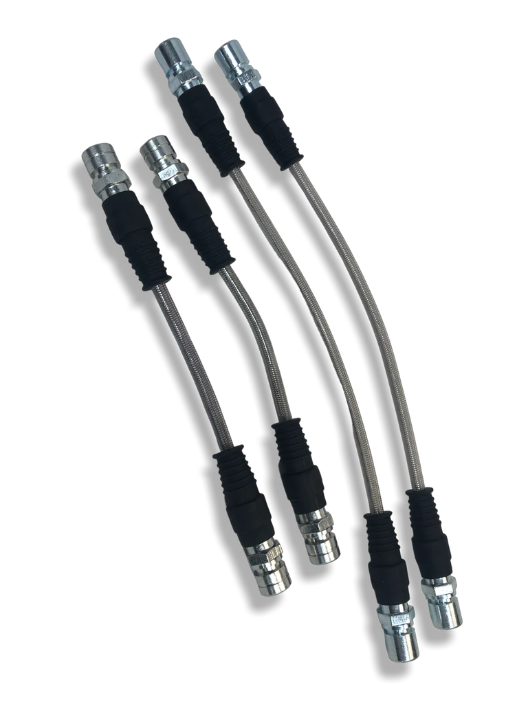 Porsche Stainless Steel Brake Lines Set of 4 - 968 92-95 951-355-700-SS
