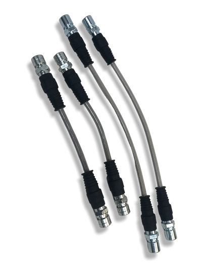 Porsche Stainless Steel Brake Lines Set of 4 - 968 92-95 951-355-700-SS