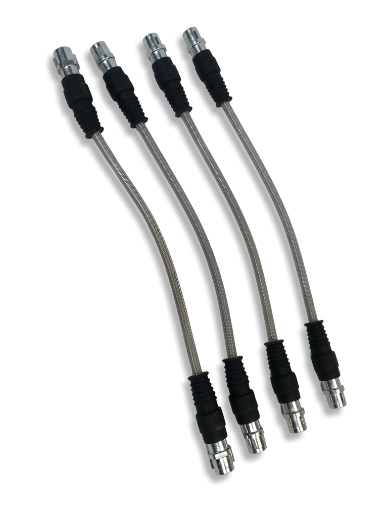 Porsche Stainless Steel Brake Lines Set of 4 - 991 17-24 991-355-701-SS