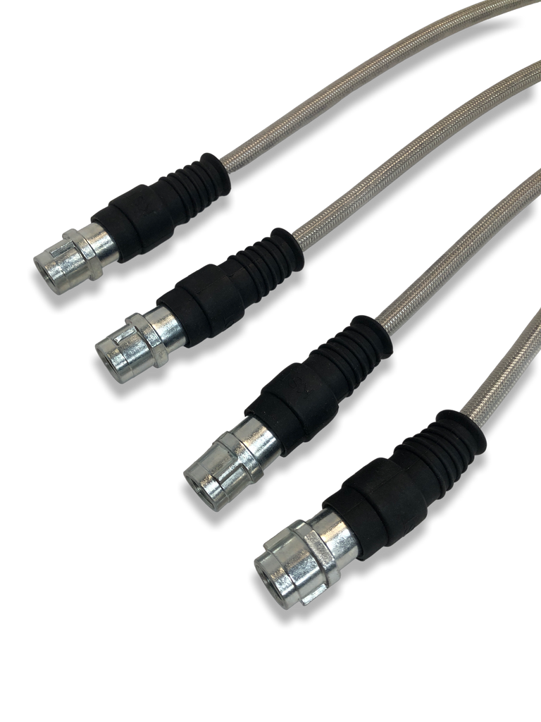 Porsche Stainless Steel Brake Lines Set of 4 - 991 17-24 991-355-701-SS