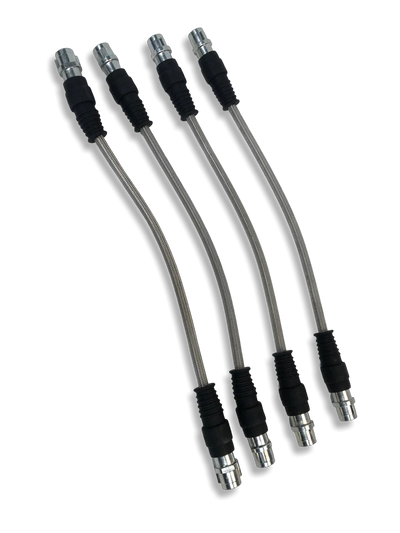 Porsche Stainless-Steel Brake Lines - Set of 4 - Boxster 05-12 - Cayman 05-12 987-351-700-SS