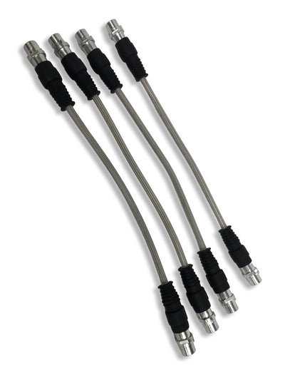 Porsche Stainless Steel Brake Lines Set of 4 - Boxster 16-22 - Cayman 16-22 982-355-701-SS