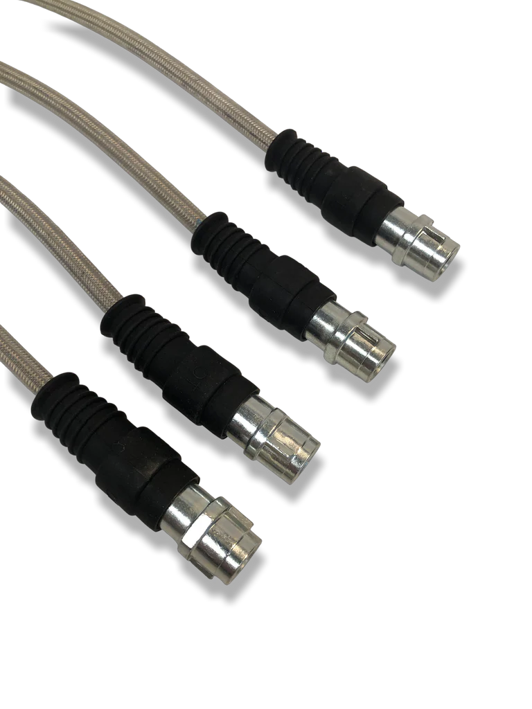 Porsche Stainless-Steel Brake Lines - Set of 4 - Boxster 05-12 - Cayman 05-12 987-351-700-SS