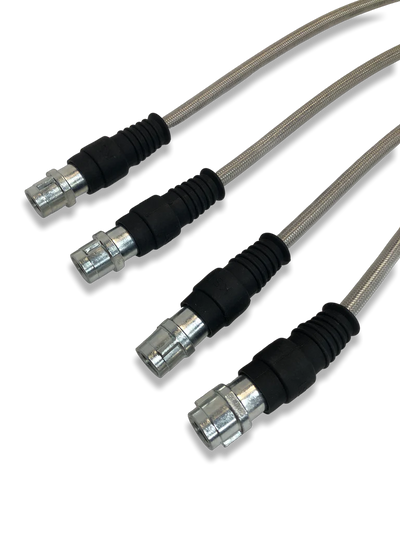 Porsche Stainless-Steel Brake Lines - Set of 4 - Boxster 05-12 - Cayman 05-12 987-351-700-SS