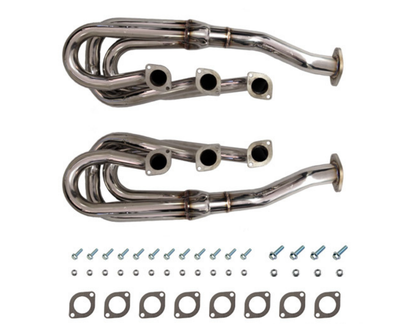 Porsche Stainless Steel Header Set - 38mm - 911 | 1965-1977 SMC-112-SET