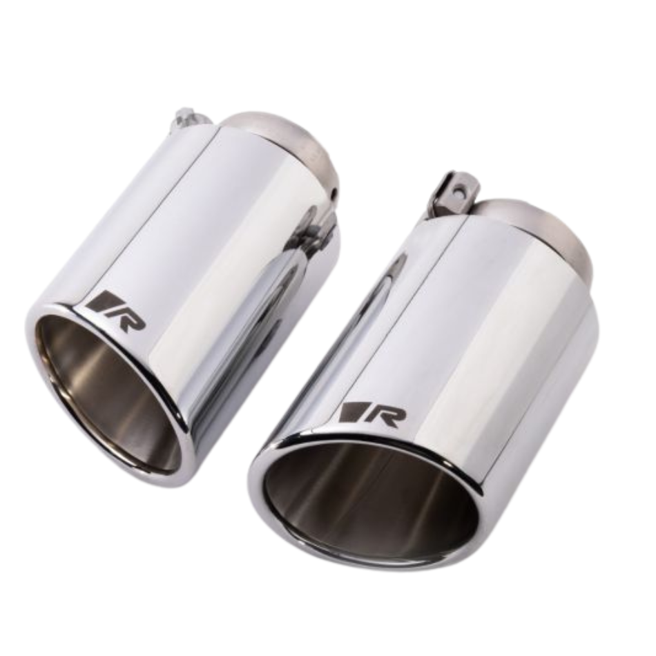 Porsche Stainless Steel Tail Pipe Set 102mm