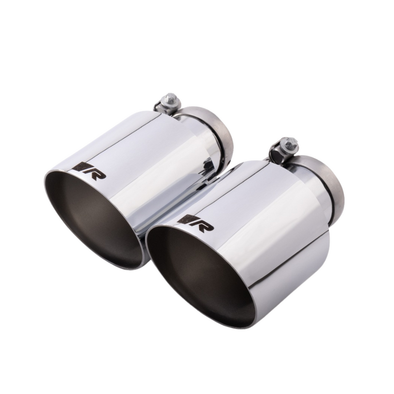 Porsche Stainless Steel Tail Pipe Set - 115mm Chromed 0026-80SAR