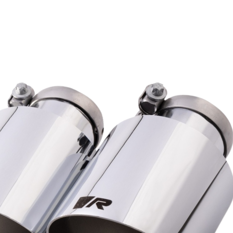 Porsche Stainless Steel Tail Pipe Set - 115mm Chromed 0026-80SAR