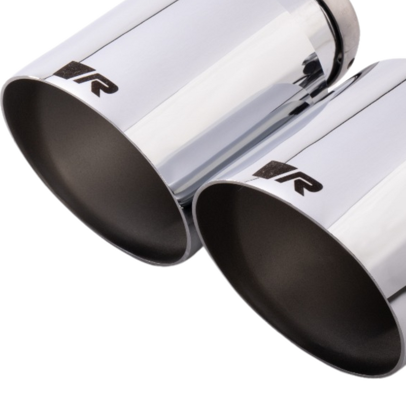 Porsche Stainless Steel Tail Pipe Set - 115mm Chromed 0026-80SAR