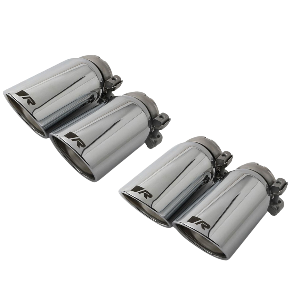 Porsche Stainless Steel Tail Pipe Set 84mm 0046-55SR