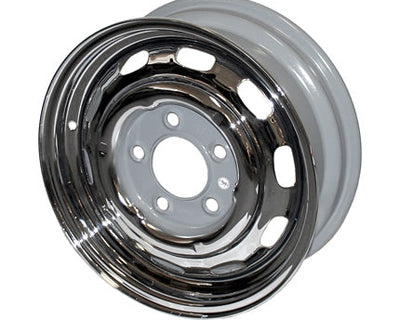 Porsche Steel Disc Brake Wheel - Chrome - 5 1/2''x15'' | 901-361-022-20