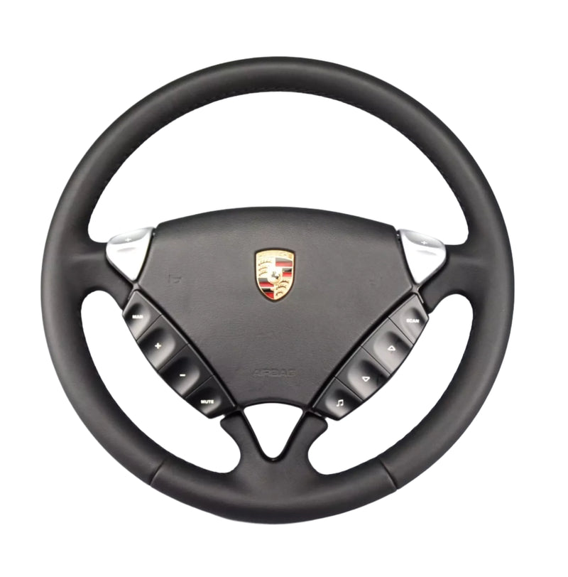 Porsche Steering Wheel - Black - Cayenne | 2003-2010 955347804215Z3