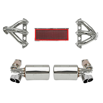 Porsche Street Exhaust Performance Package - 911 | 2001-2004 FS-POR-996T-SPKGSE