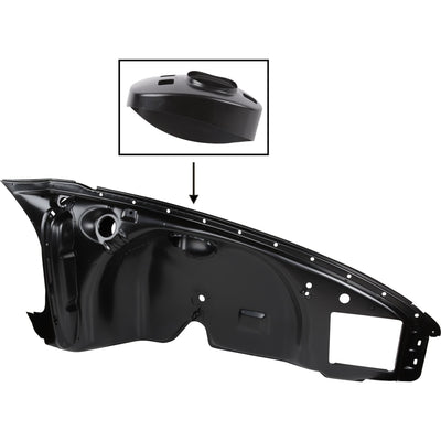 Porsche Strut Mount Plate - Right - 911 68-73 DAN-911-501-034-11