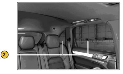Porsche Sun Visor/Blind Kit - 95804400005 - E2 11-18 95804400005