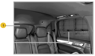Porsche Sun Visor/Blind Kit - 95804400005 - E2 11-18 95804400005