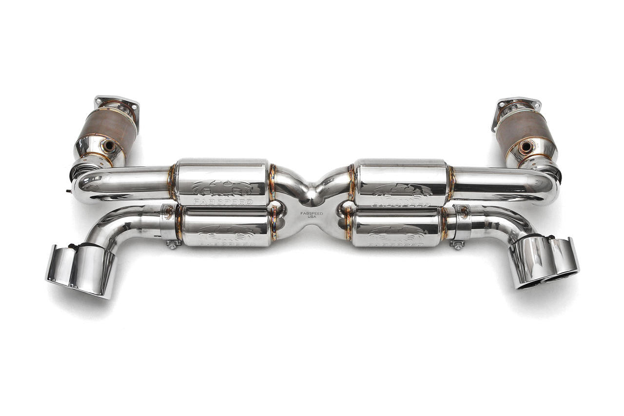Porsche Supersport 70mm X-Pipe Exhaust System - 911 | 2001-2004 FS-POR-996T-SSSX