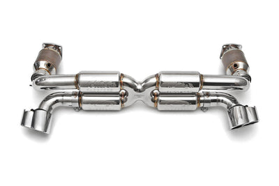 Porsche Supersport 70mm X-Pipe Exhaust System - 911 | 2001-2004 FS-POR-996T-SSSX