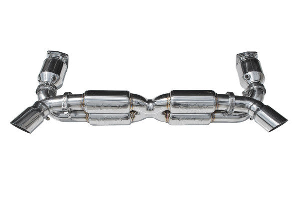Porsche Supersport 70mm X- Pipe Exhaust System - 911 | 2008-2009 FS-POR-997GT2-SSX