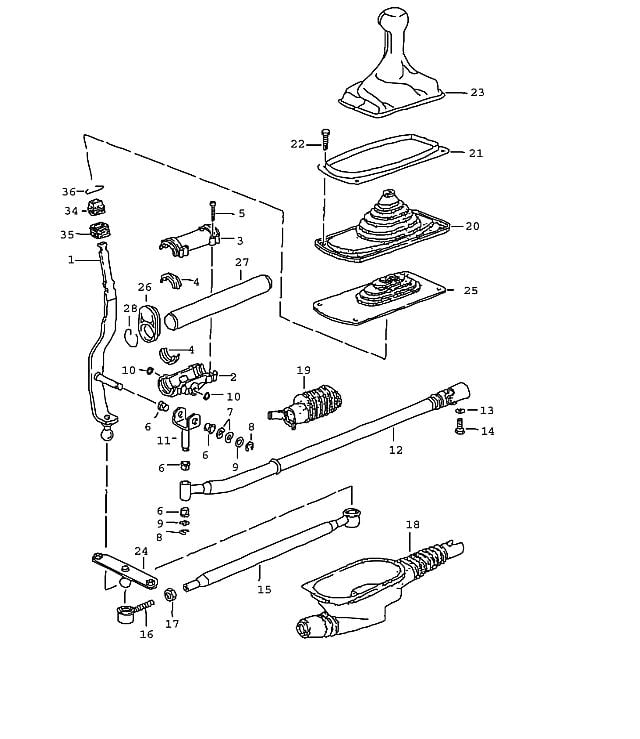 Porsche Support Washer - 964/993 90-98 900-234-510-02