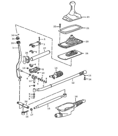 Porsche Support Washer - 964/993 90-98 900-234-510-02