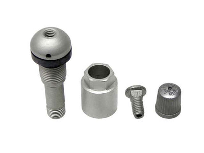 Porsche TPMS Wheel Valve Stem Silver , Cayenne/911/Boxster/Cayman/Panamera/Macan/718 Boxster/718 Cayman/718 Spyder/Taycan | 2003-2025 9P1601361D