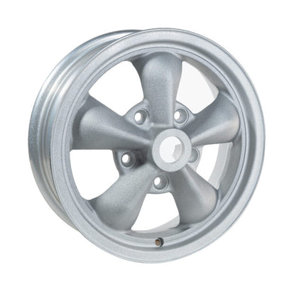 Porsche TT1550 15 x 5 Alloy Wheel Sand Blasted / Bare Aluminum