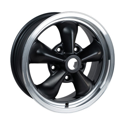 Porsche TT1560 15 x 6 Alloy Wheel Grey Black Cut