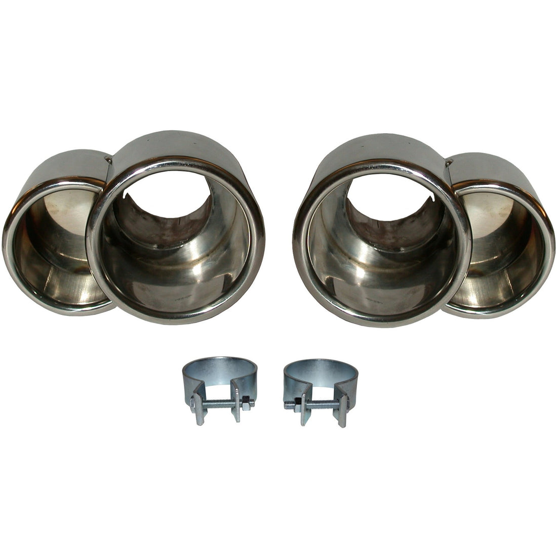Porsche Tail Pipe Set - Left/Right - 996 Turbo 00-05 1620702810