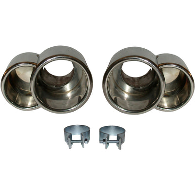 Porsche Tail Pipe Set - Left/Right - 996 Turbo 00-05 1620702810